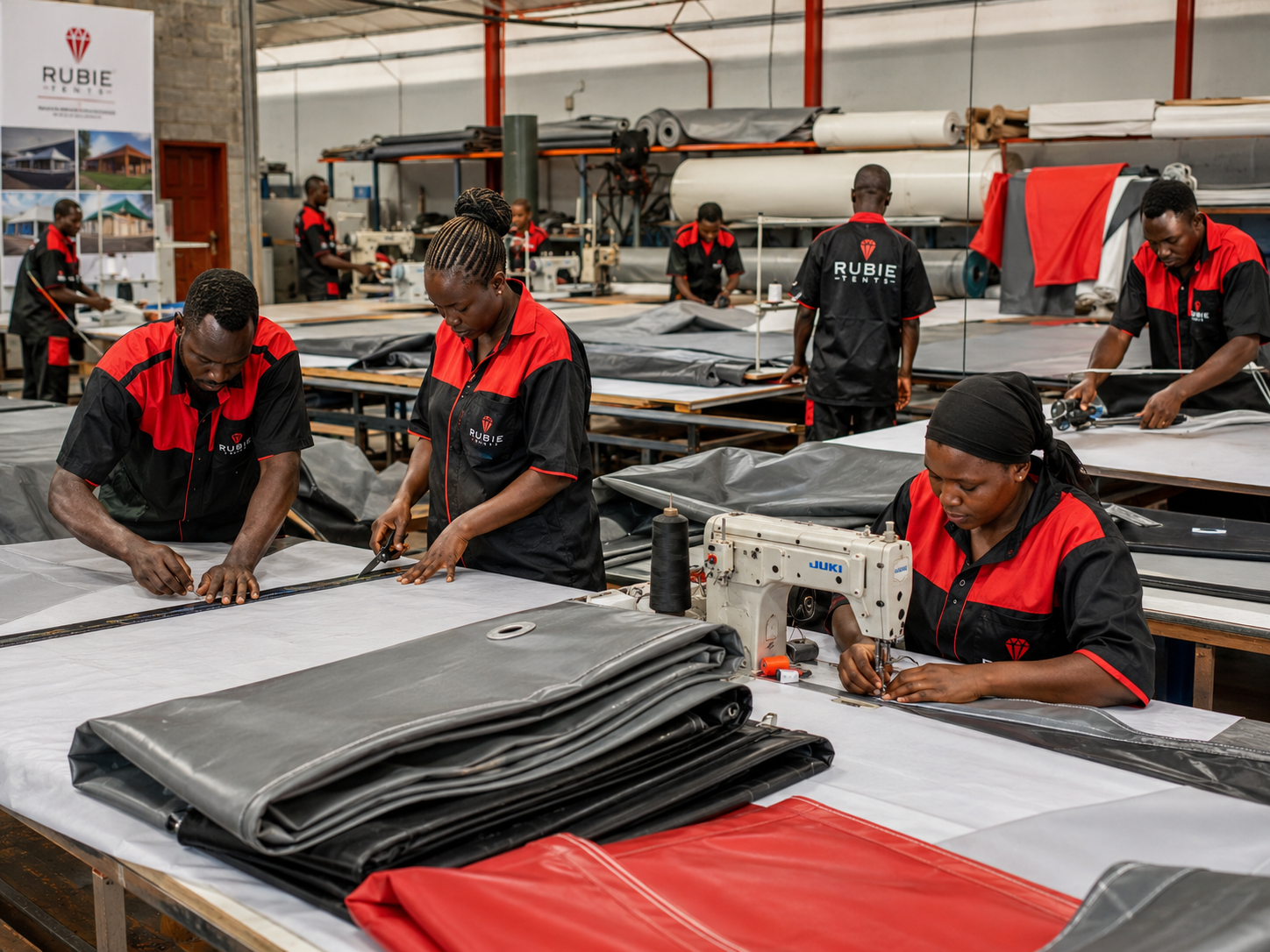 Fabric Cutting & Stitching